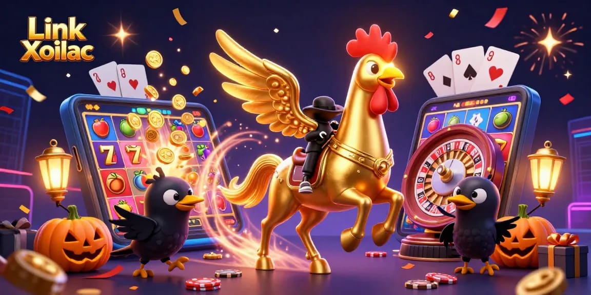 Experience thrilling wins at Link Xoilac while exploring a vibrant casino world filled with action.