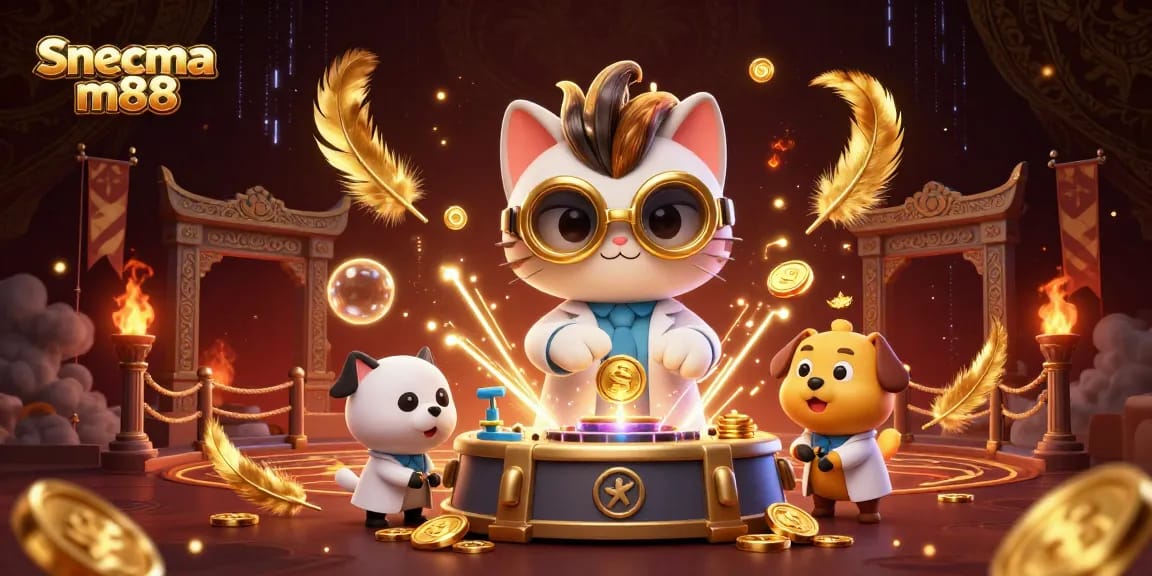 Engage with the Snecma m88 in a vibrant casino adventure with dynamic characters and rich visual elements.