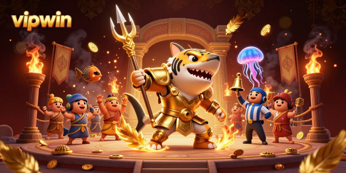 Engage with exciting gaming experiences at vipwin in a vibrant underwater colosseum.