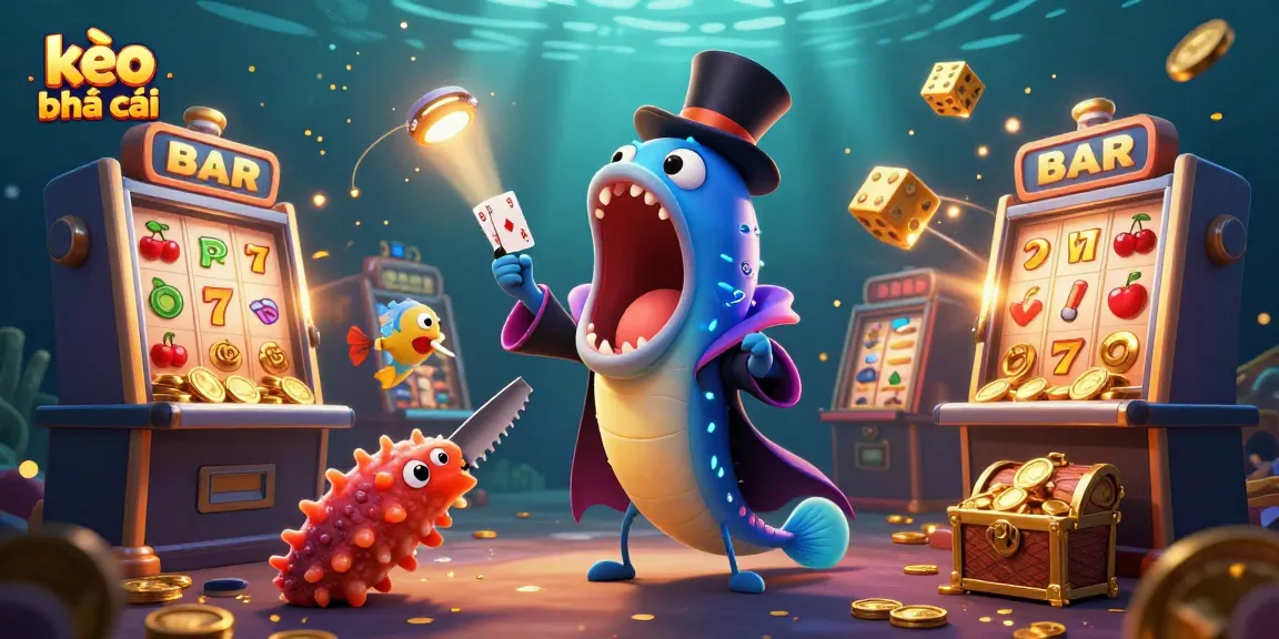 Experience thrilling excitement with kèo nhà cái as a magical underwater casino scene unfolds