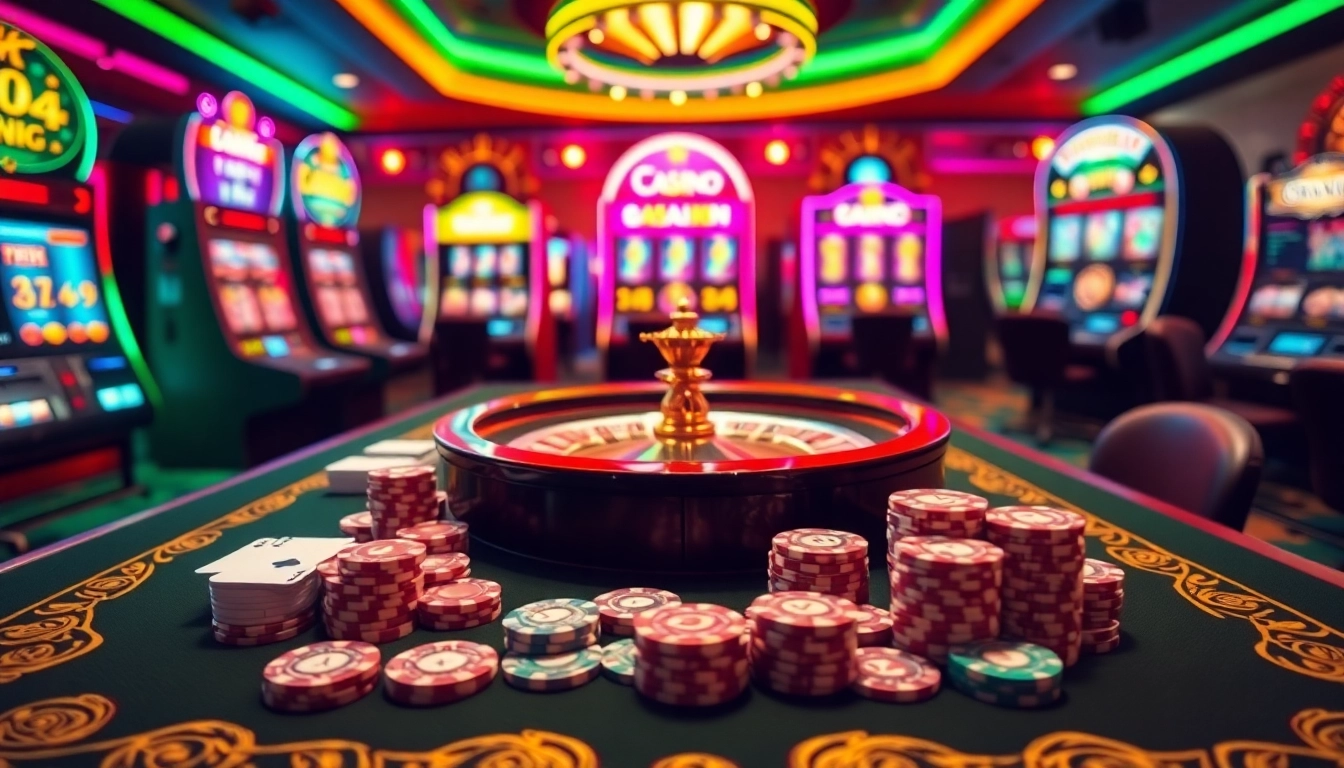 Engage with thrilling online gambling experiences at https://rr88me.com/ with lively casino tables and vibrant slot machines.