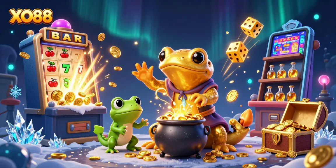 Experience gaming excitement with XO88's vibrant casino scene of alchemy and adventure.