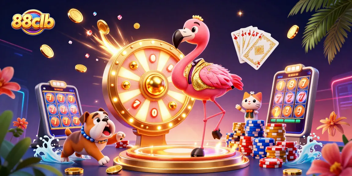 Experience thrilling gaming at 88clb with exciting characters and an energizing casino atmosphere.