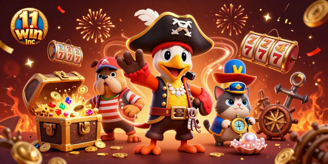 Engage with thrilling adventures at 11 win inc while experiencing exhilarating slot games filled with pirates and treasures.
