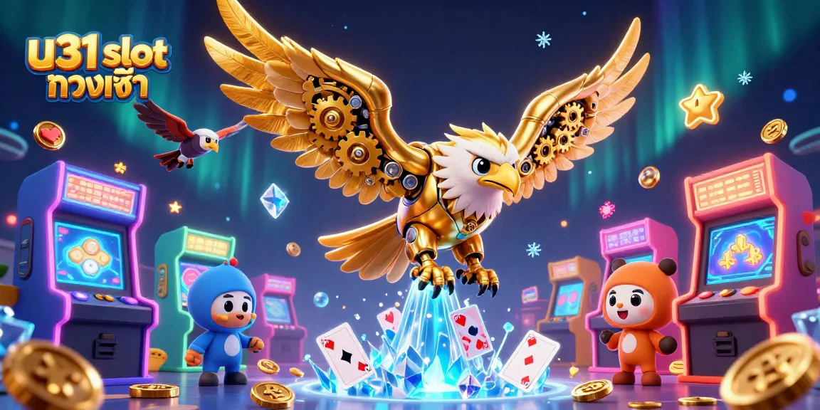 เล่นเกม u31 slot ทางเข้า โดยมีนกอินทรีย์เทคโนโลยีส่องแสงในคาสิโน